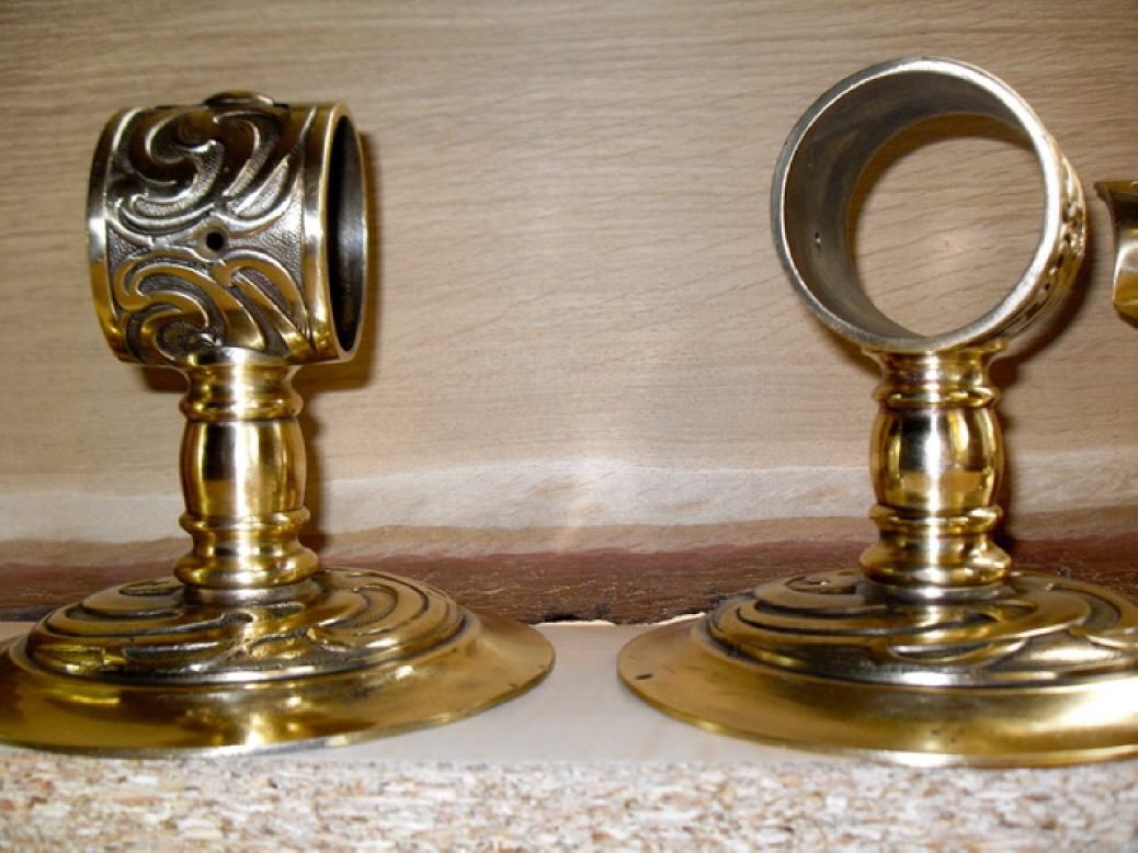 Messingbeschläge